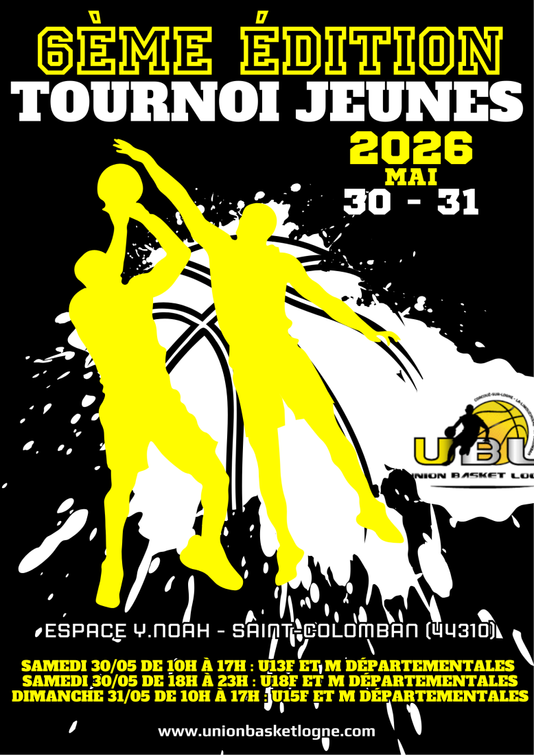 Tournoi jeunes - U15F&M - Dimanche mai 2026